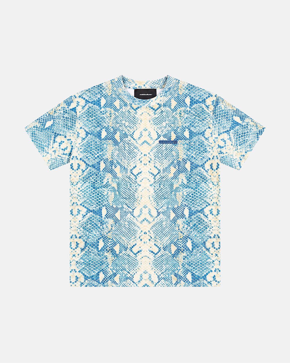 RATTLE TEE BLUE - Cold Culture #packshot