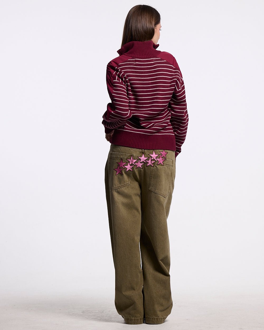 REDLINE KNIT BURGUNDY - Cold Culture