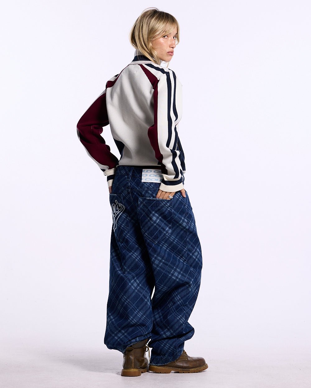 ROLL V2 PANTS RAW DENIM - Cold Culture #woman