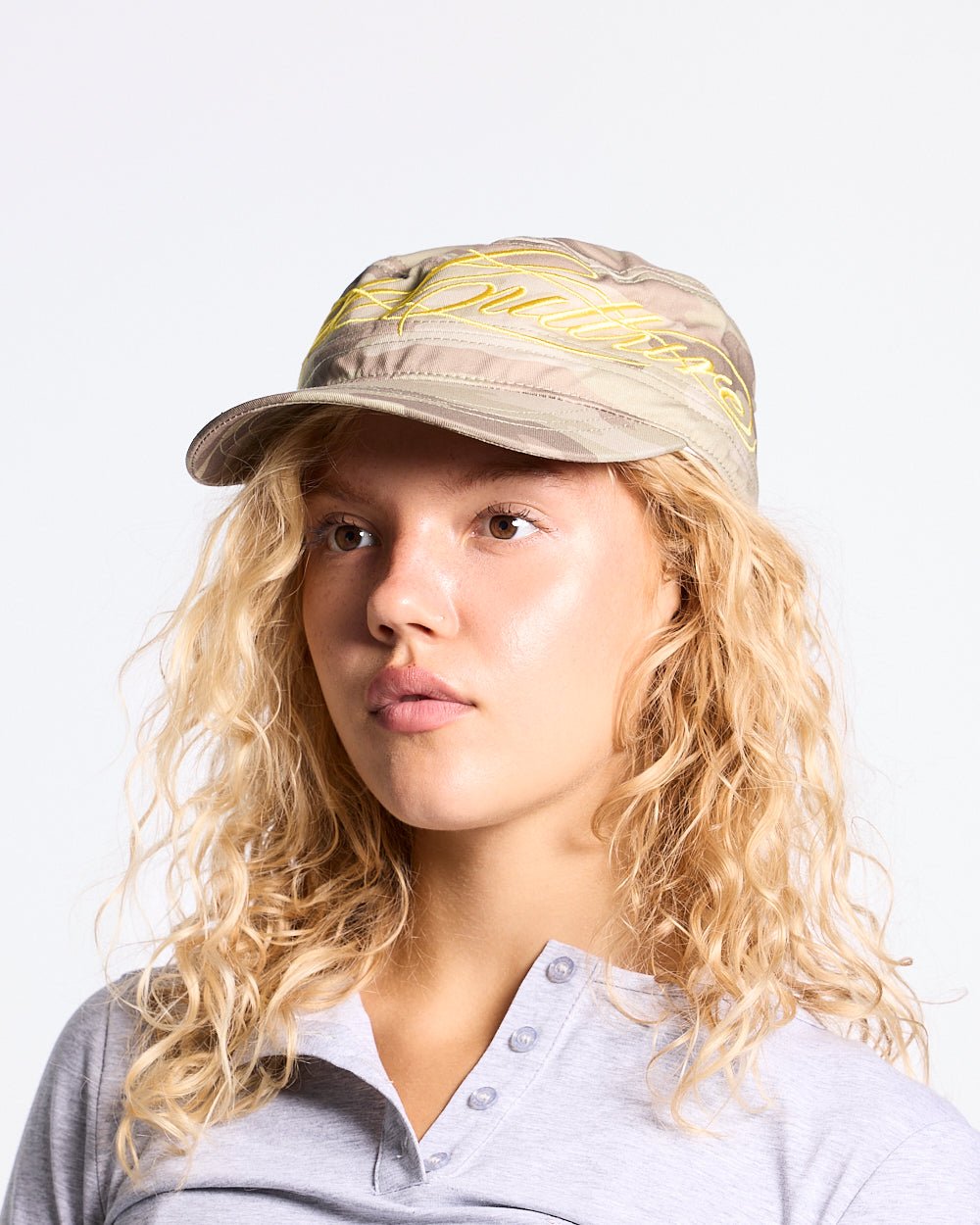 SCRIPT CAP CAMO - Cold Culture #woman