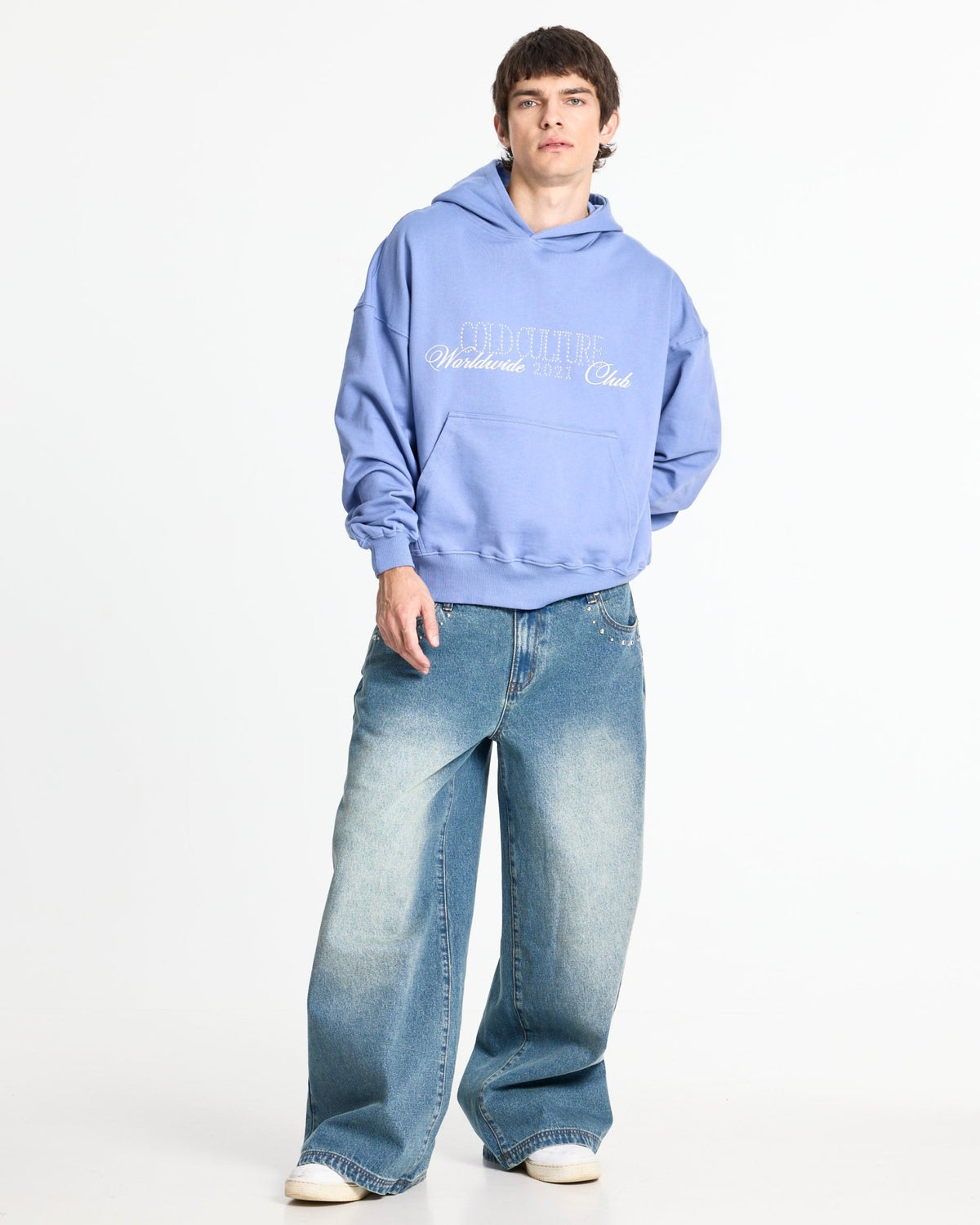 SHOT HOODIE BLUE - Cold Culture #man