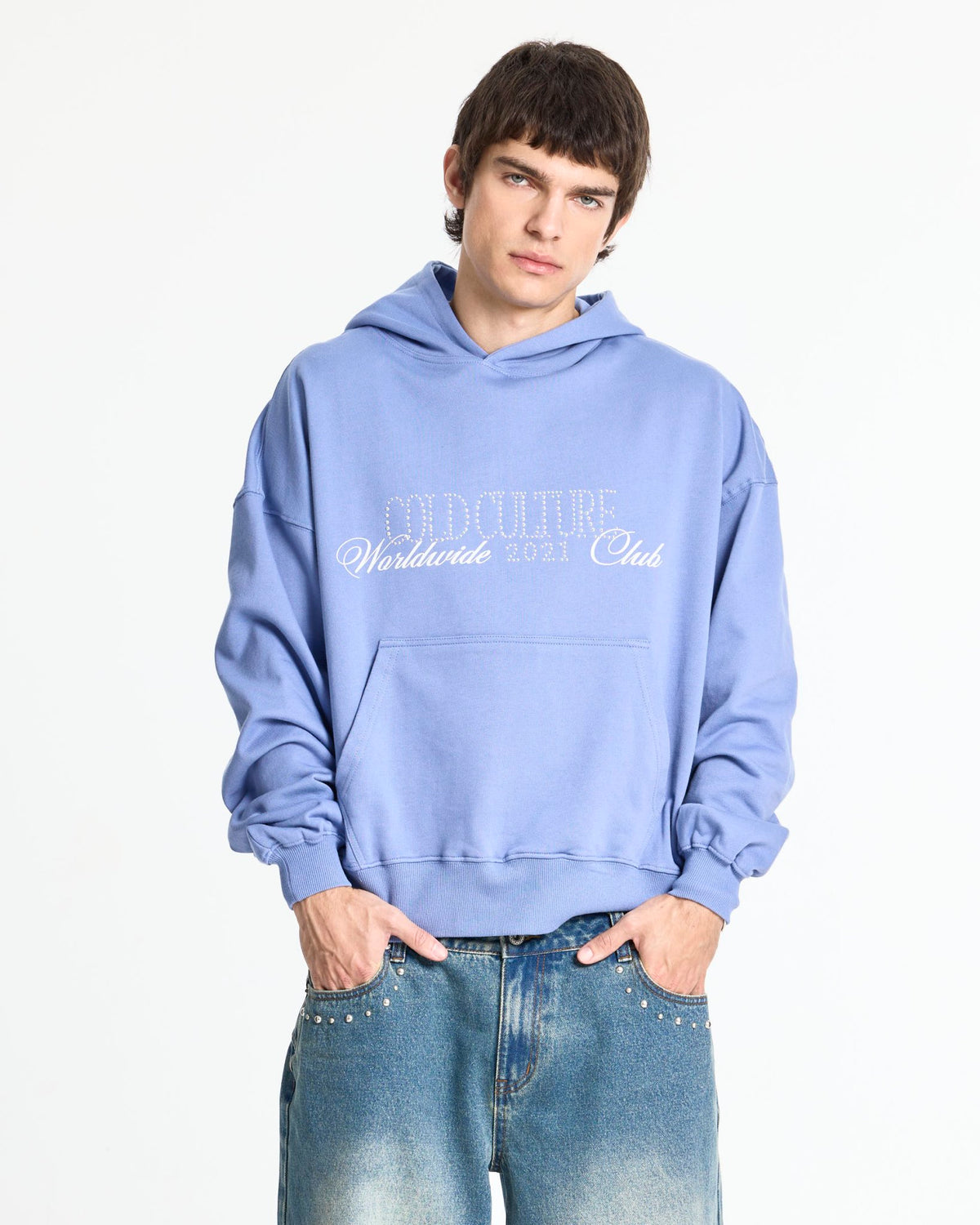 SHOT HOODIE BLUE - Cold Culture #man