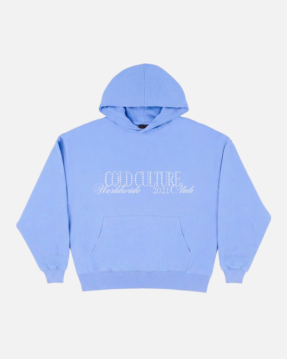SHOT HOODIE BLUE - Cold Culture
