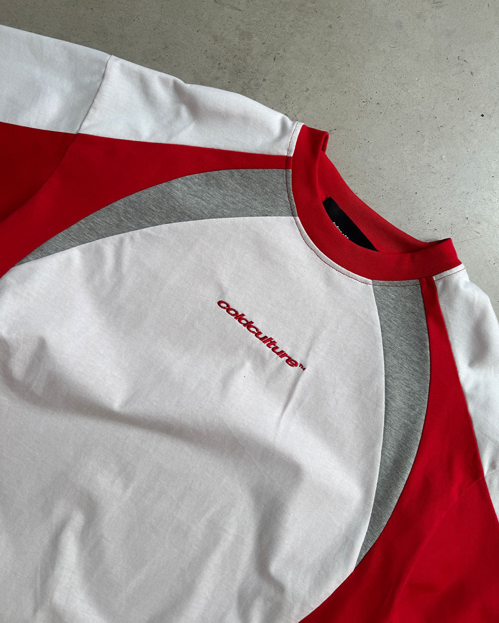 SPEED SPOKE TEE RED - Cold Culture