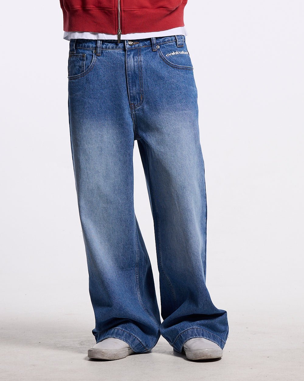 STARS V2 PANTS BLUE DENIM WASH - Cold Culture