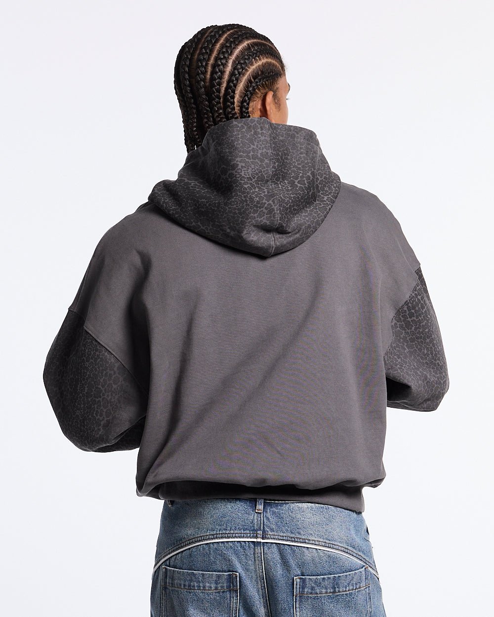 STRIPE HOODIE GREY - Cold Culture #man