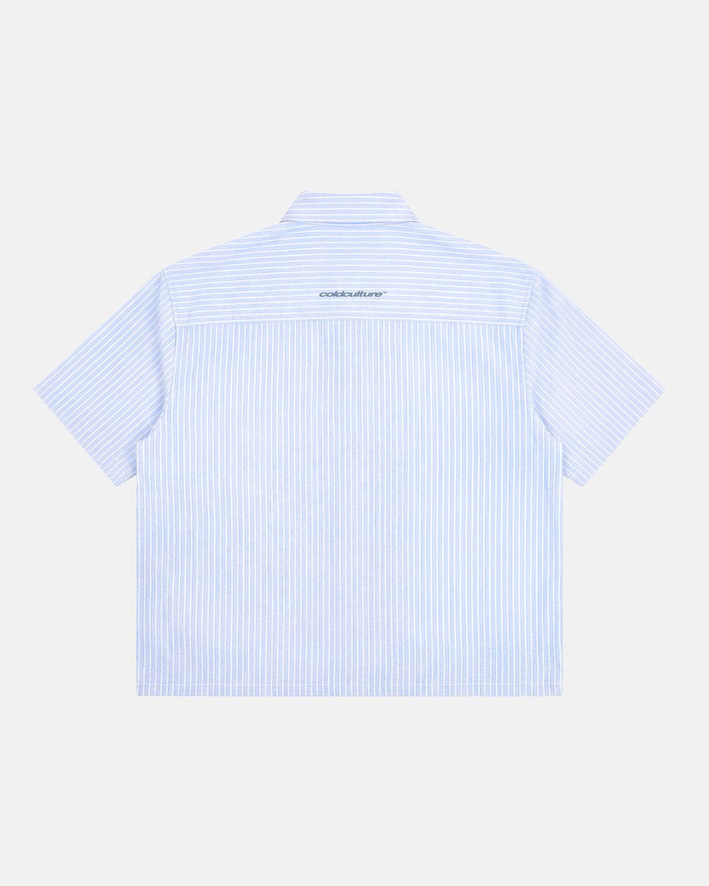 SUN DISTRESS SHIRT BLUE - Cold Culture #packshot