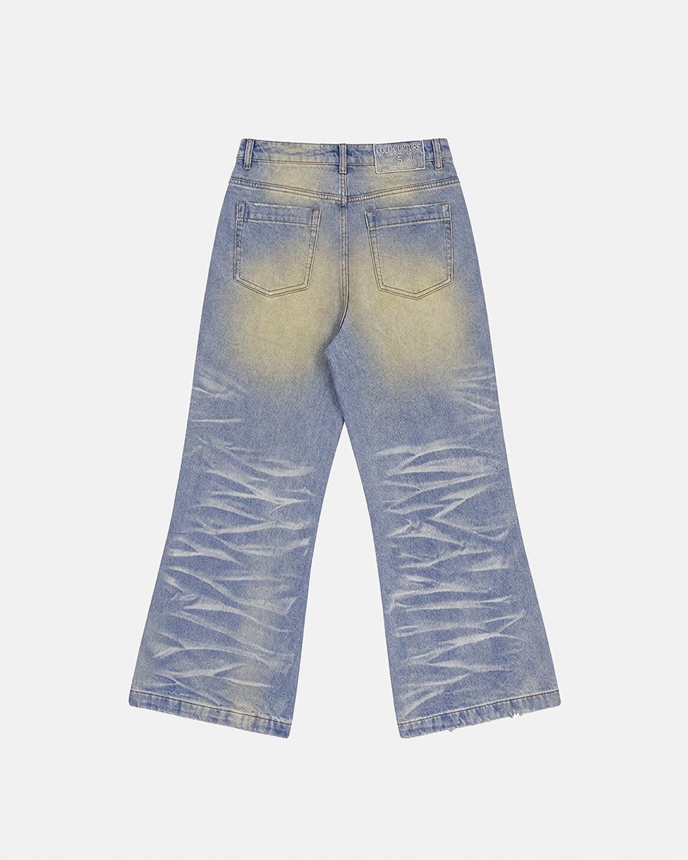 TATTERED PANTS LIGHT DENIM - Cold Culture #packshot