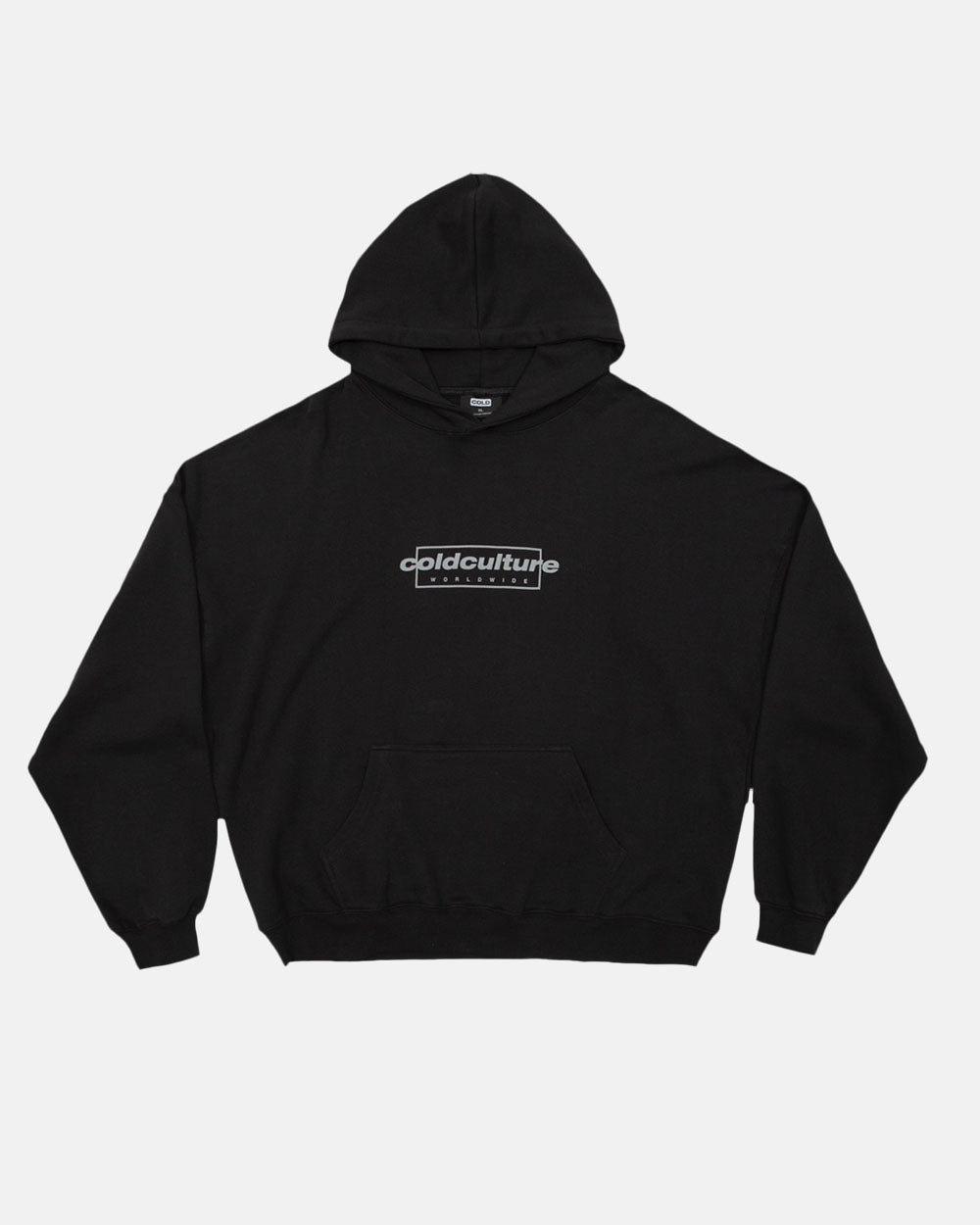 TRIBE HOODIE BLACK - COLD CULTURE #packshot