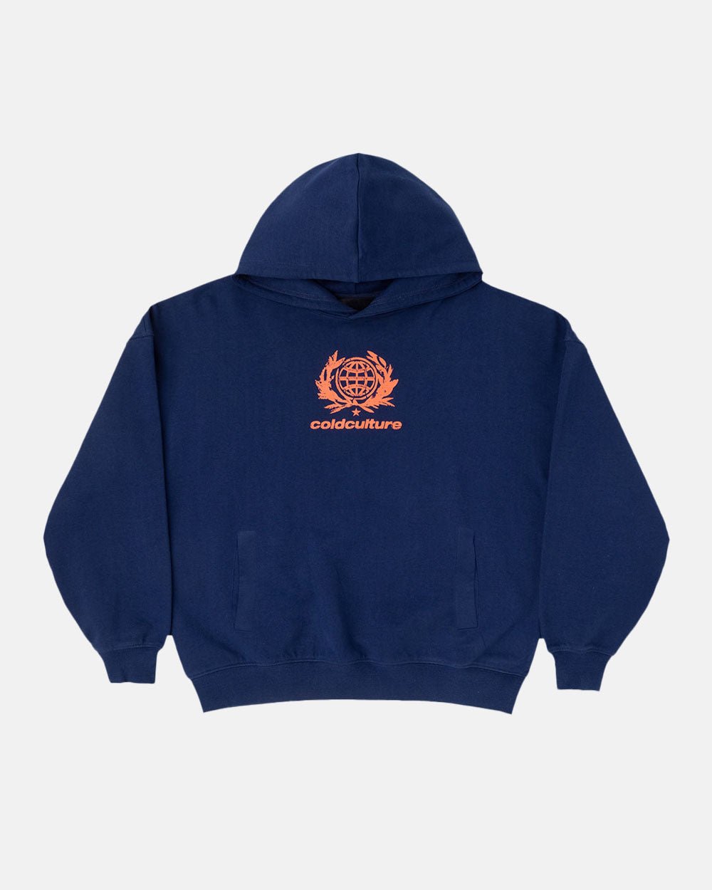 UNITED HOODIE REGALIA BLUE - COLD CULTURE #packshot