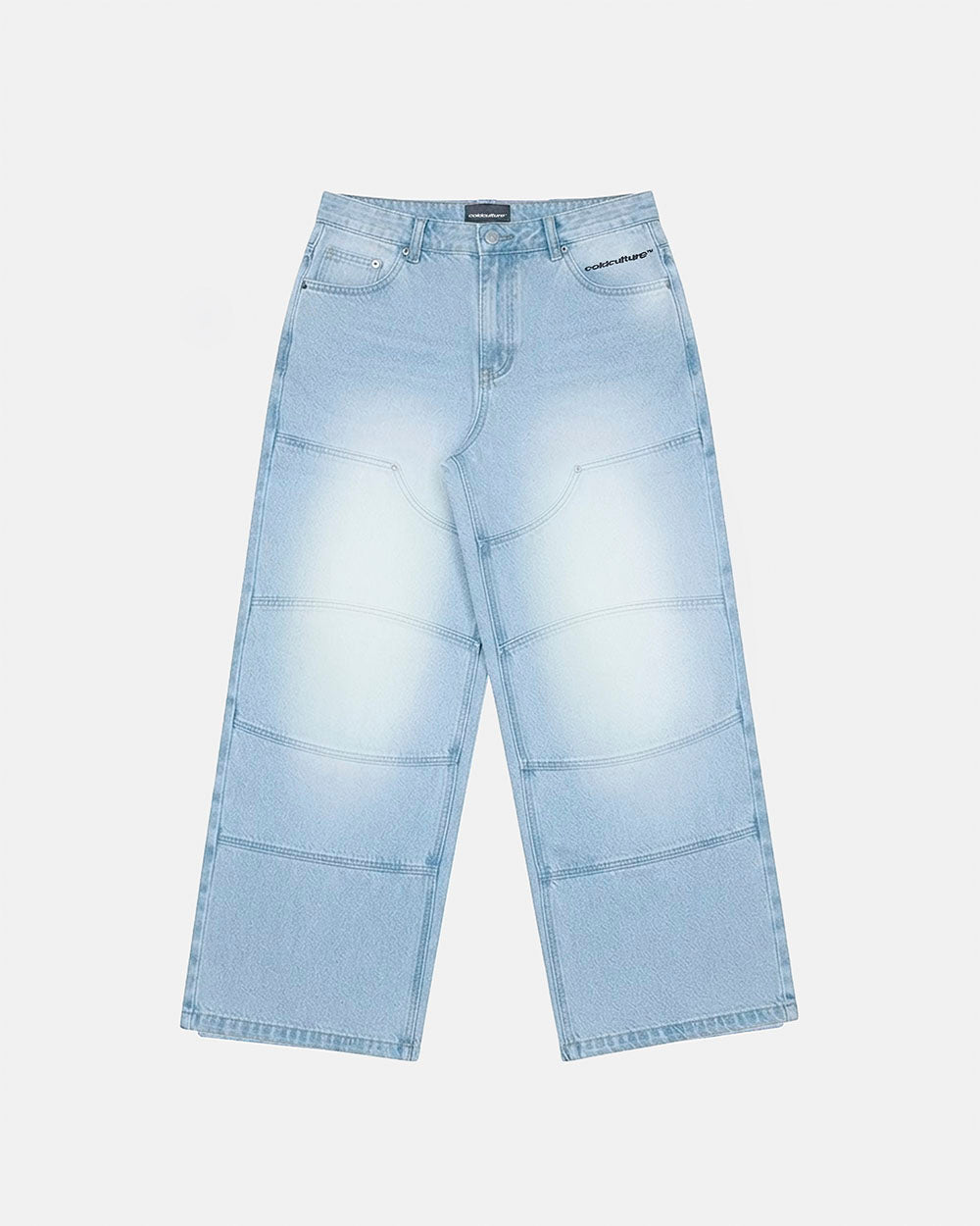 VERA LOOSE PANTS LIGHT BLUE - Cold Culture