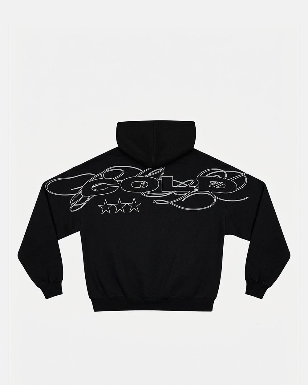 WILD LEOPARD HOODIE BLACK - Cold Culture