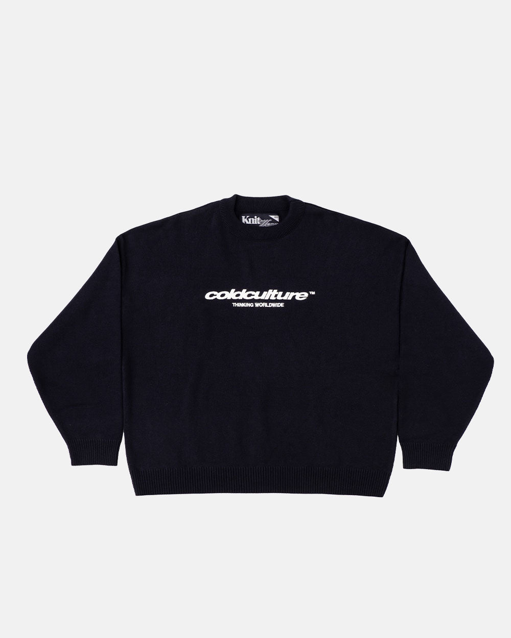 ESSENTIAL KNIT BLACK - Cold Culture #packshot