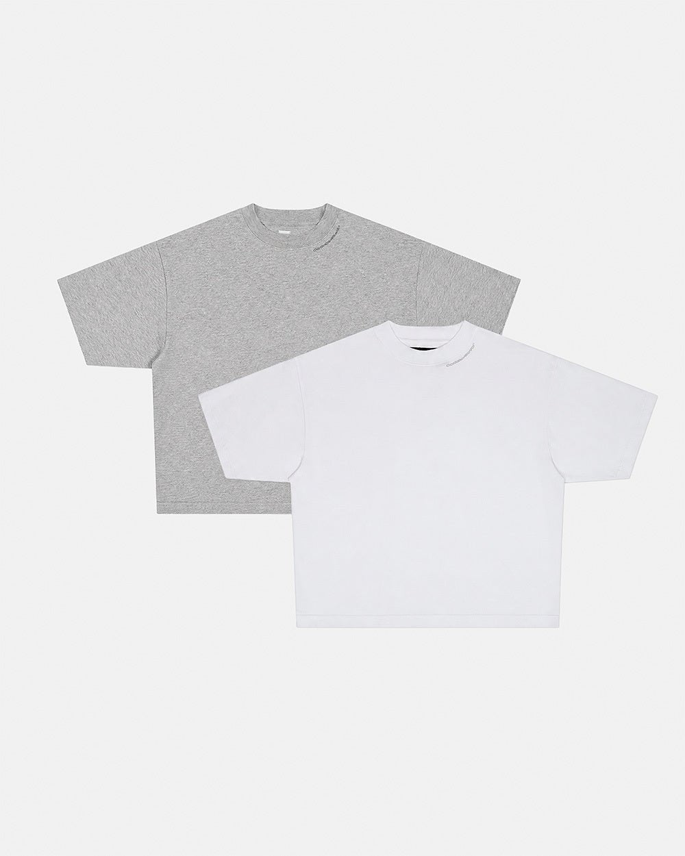 2 LOW KEY PACK WHITE & HEATHER GREY - Cold Culture #packshot