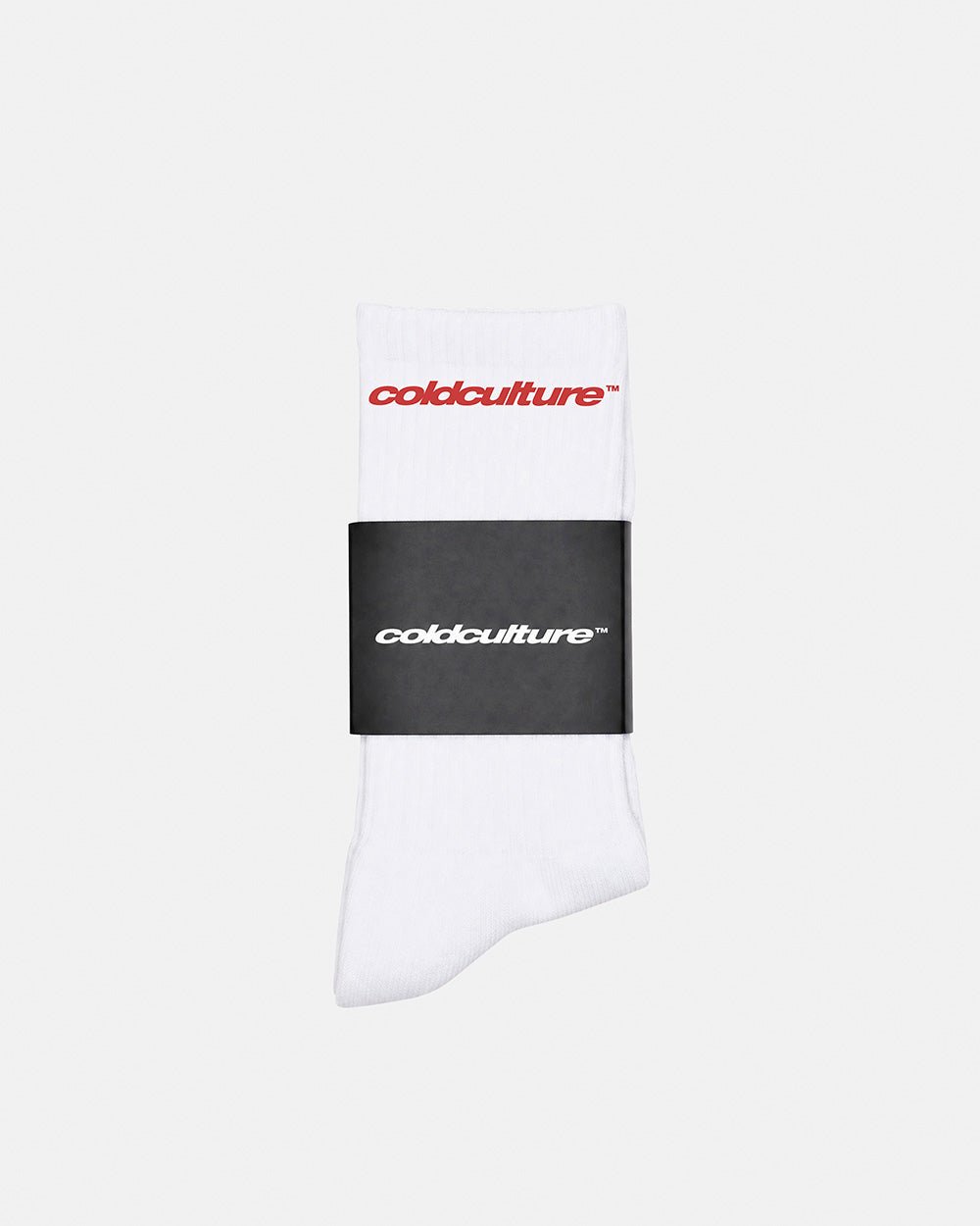2 PACK BASIC SOCKS WHITE - Cold Culture #packshot