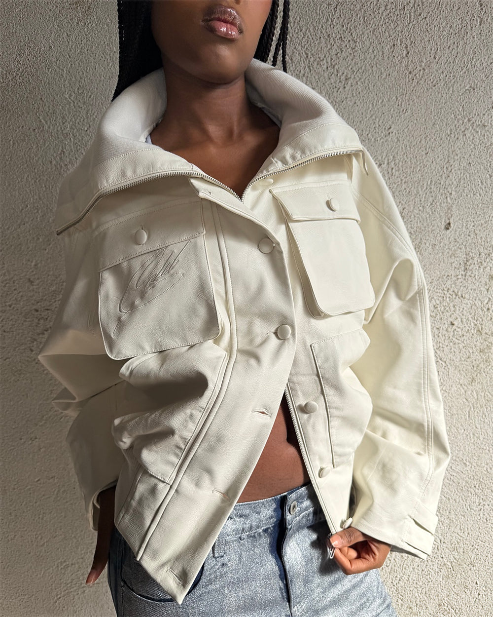 BUNKER BOMBER OFF-WHITE
