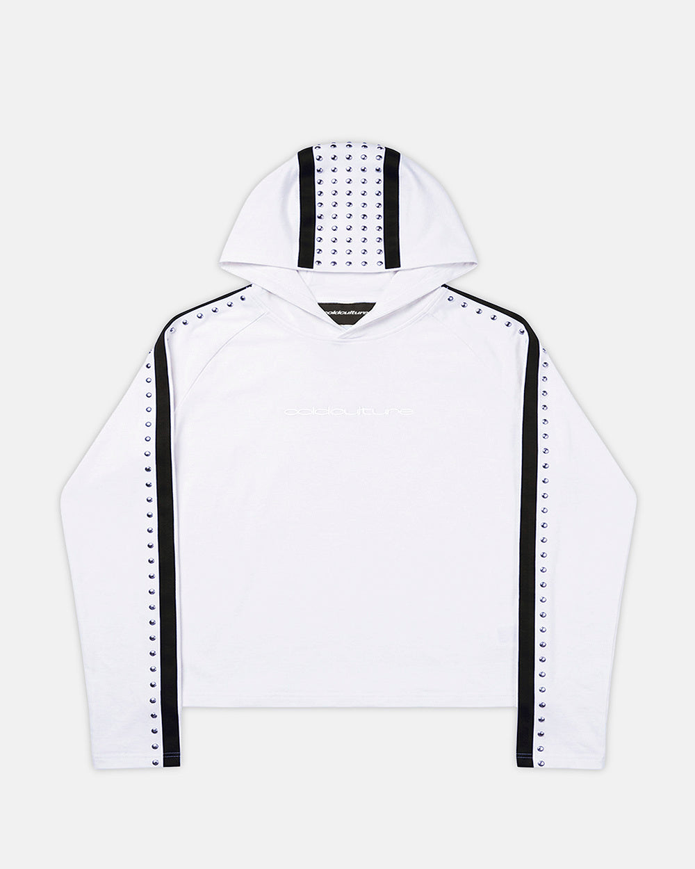 GEAR-LINK HOODIE LONGSLEEVE OFF-WHITE - Cold Culture #packshot