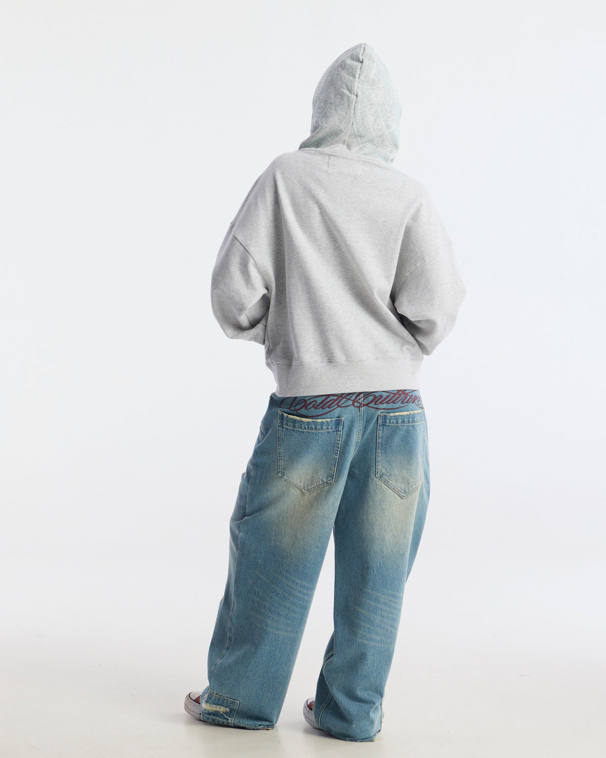 BANDS HOODIE MAN HEATHER GREY