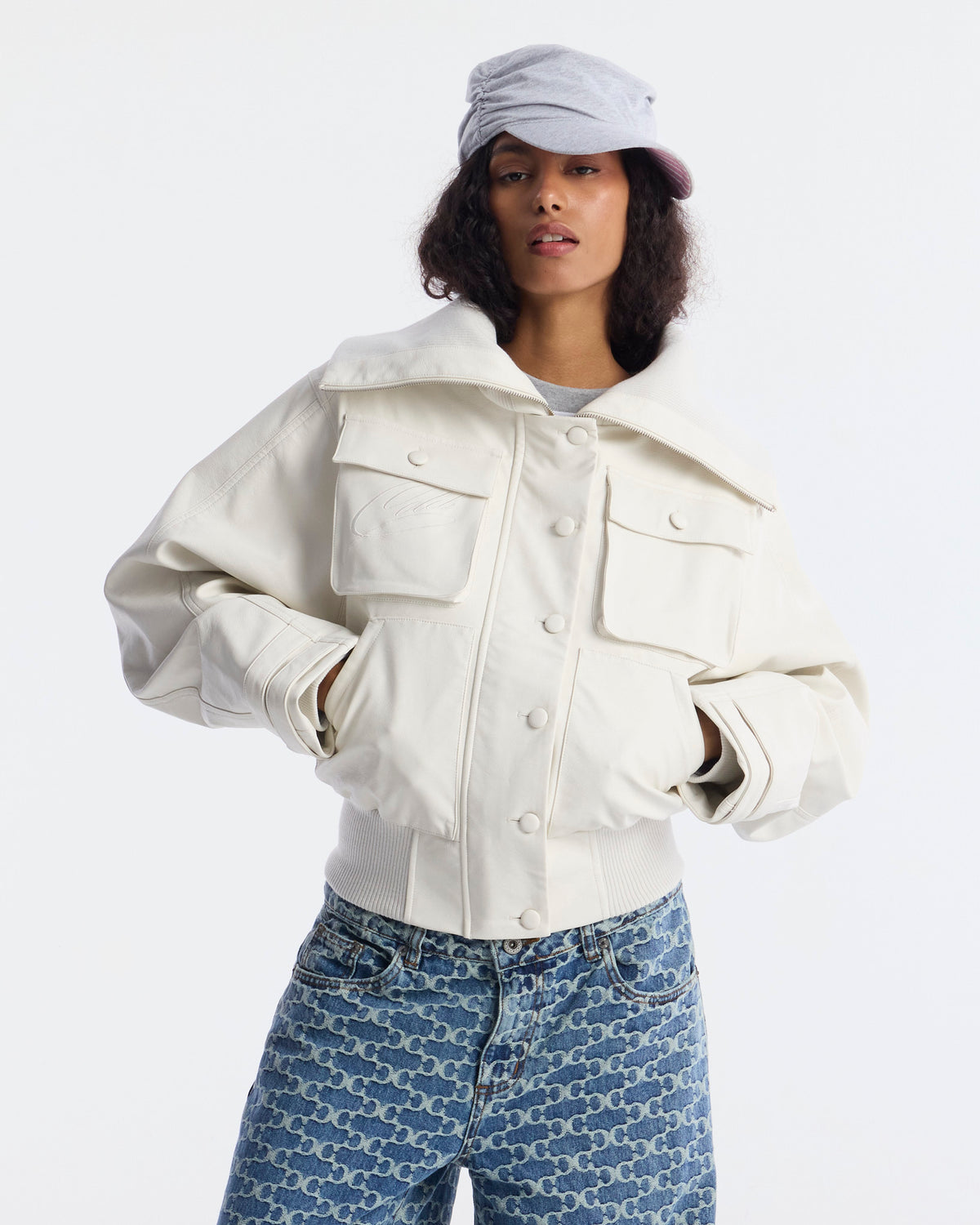 BUNKER BOMBER OFF-WHITE - Cold Culture #woman