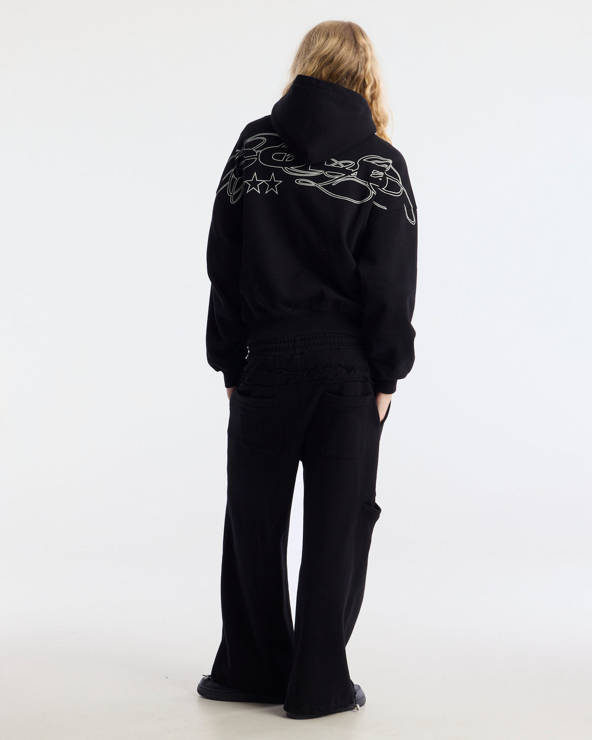 WILD LEOPARD HOODIE BLACK - Cold Culture #man