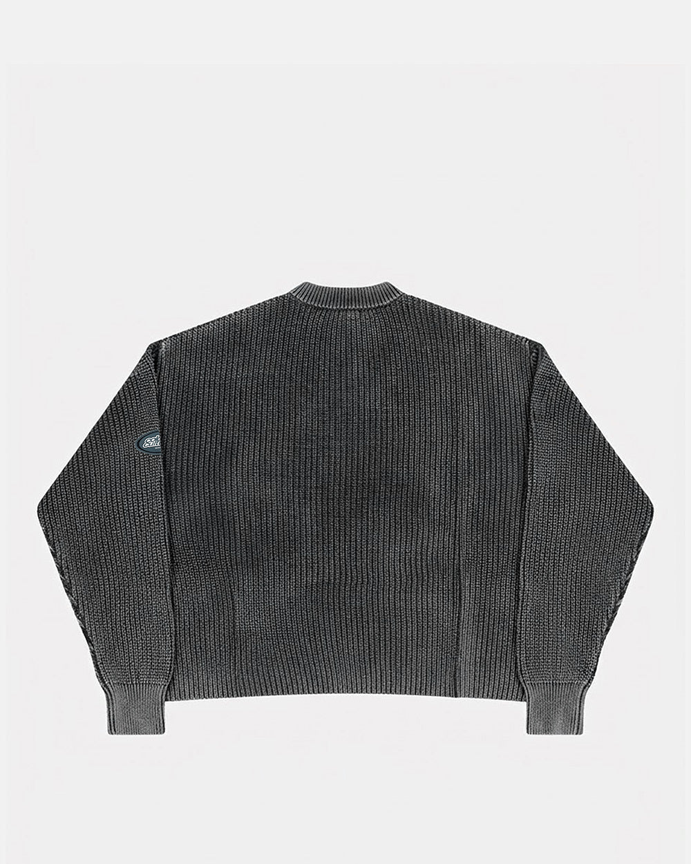 SILICONE DETAIL KNIT DARK BROWN