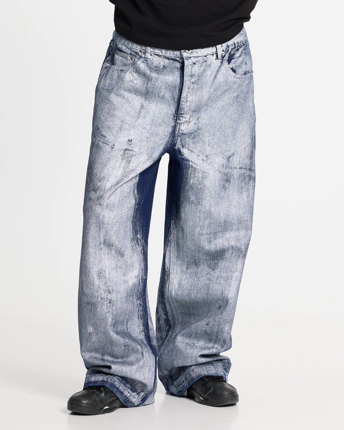 WAXED V2 PANTS MAN DENIM