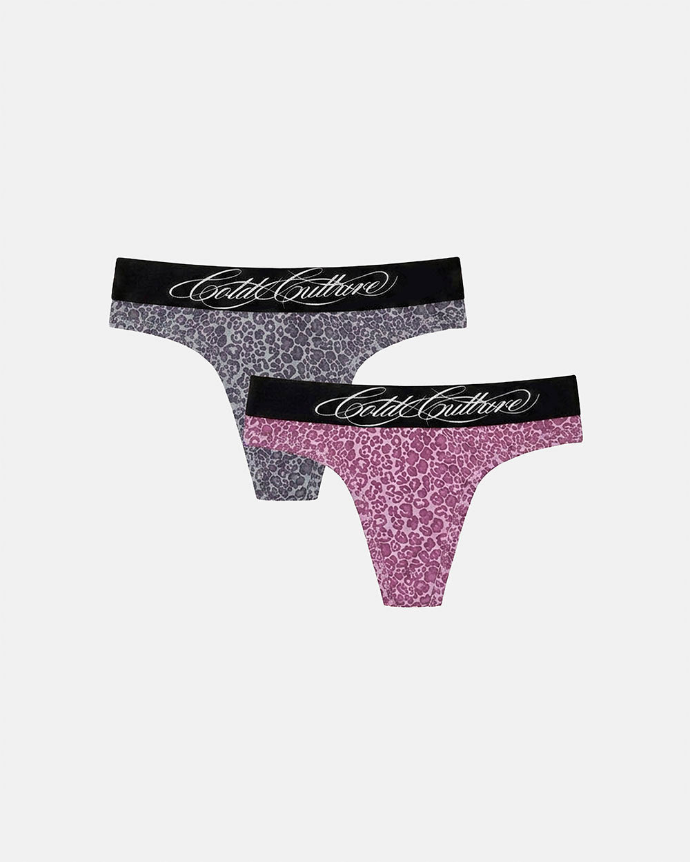 LEOPARD THONG 2 PACK LEOPARD - Cold Culture #packshot