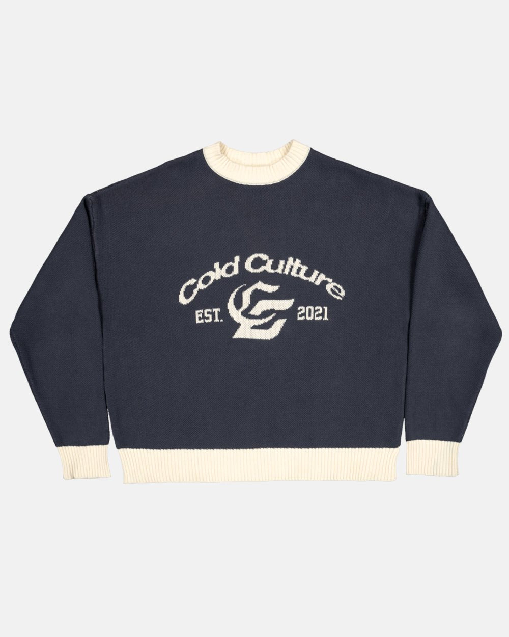 ACADEMY KNITWEAR INDIA INK - COLD CULTURE #packshot