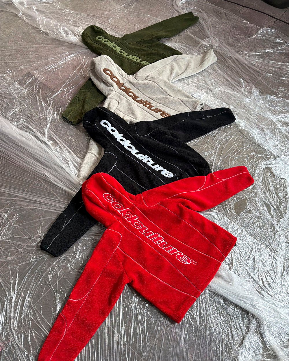 AERO FLEECE GREEN - Cold Culture