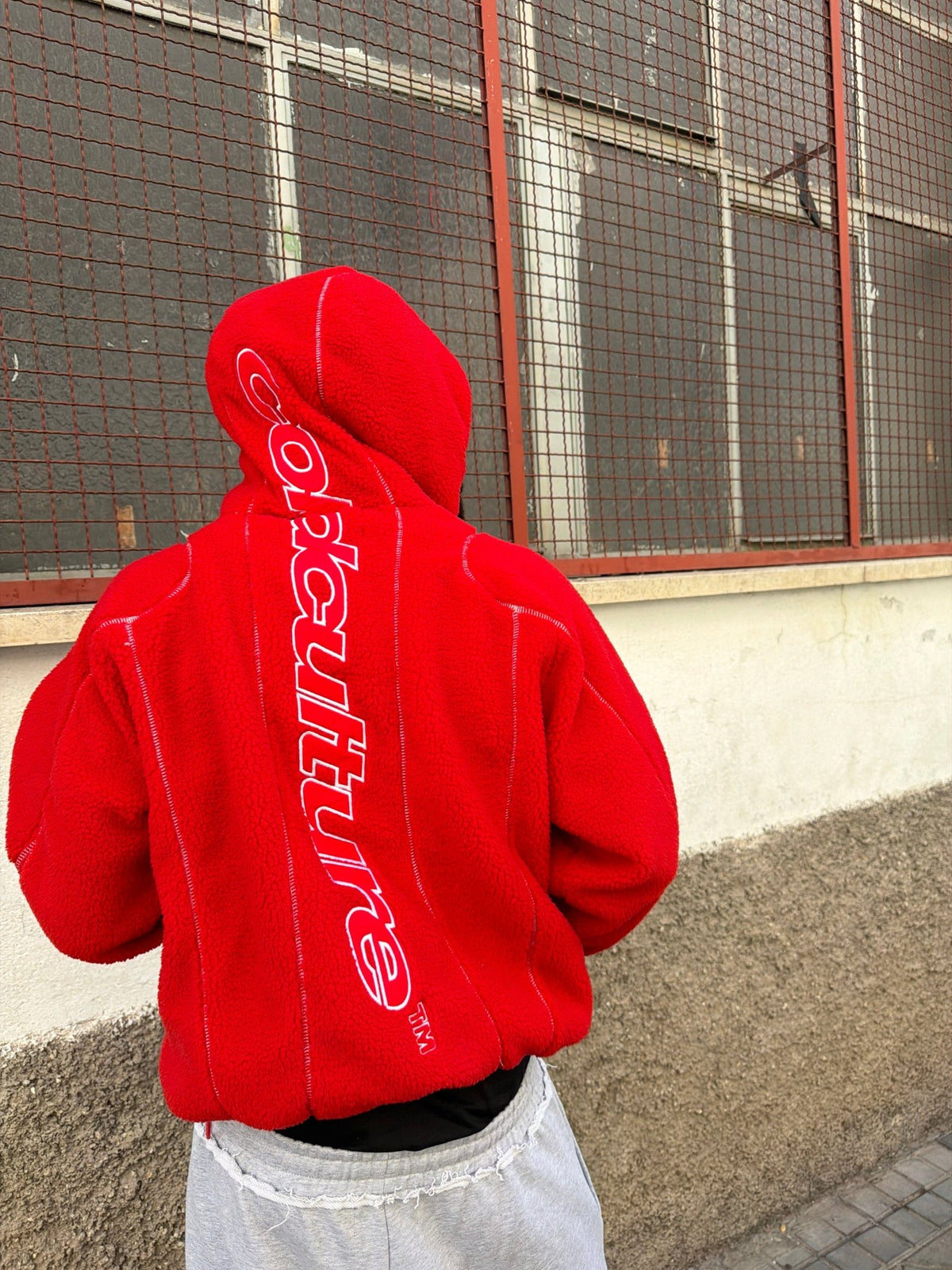 AERO FLEECE RED - Cold Culture