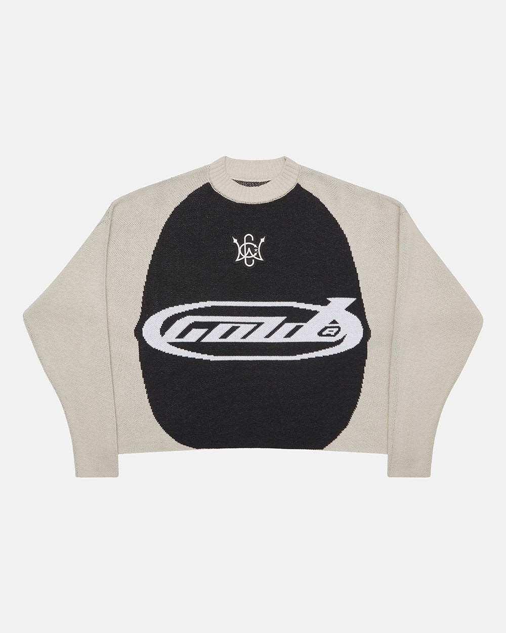 ALPHA KNIT BEIGE & BLACK - COLD CULTURE #packshot
