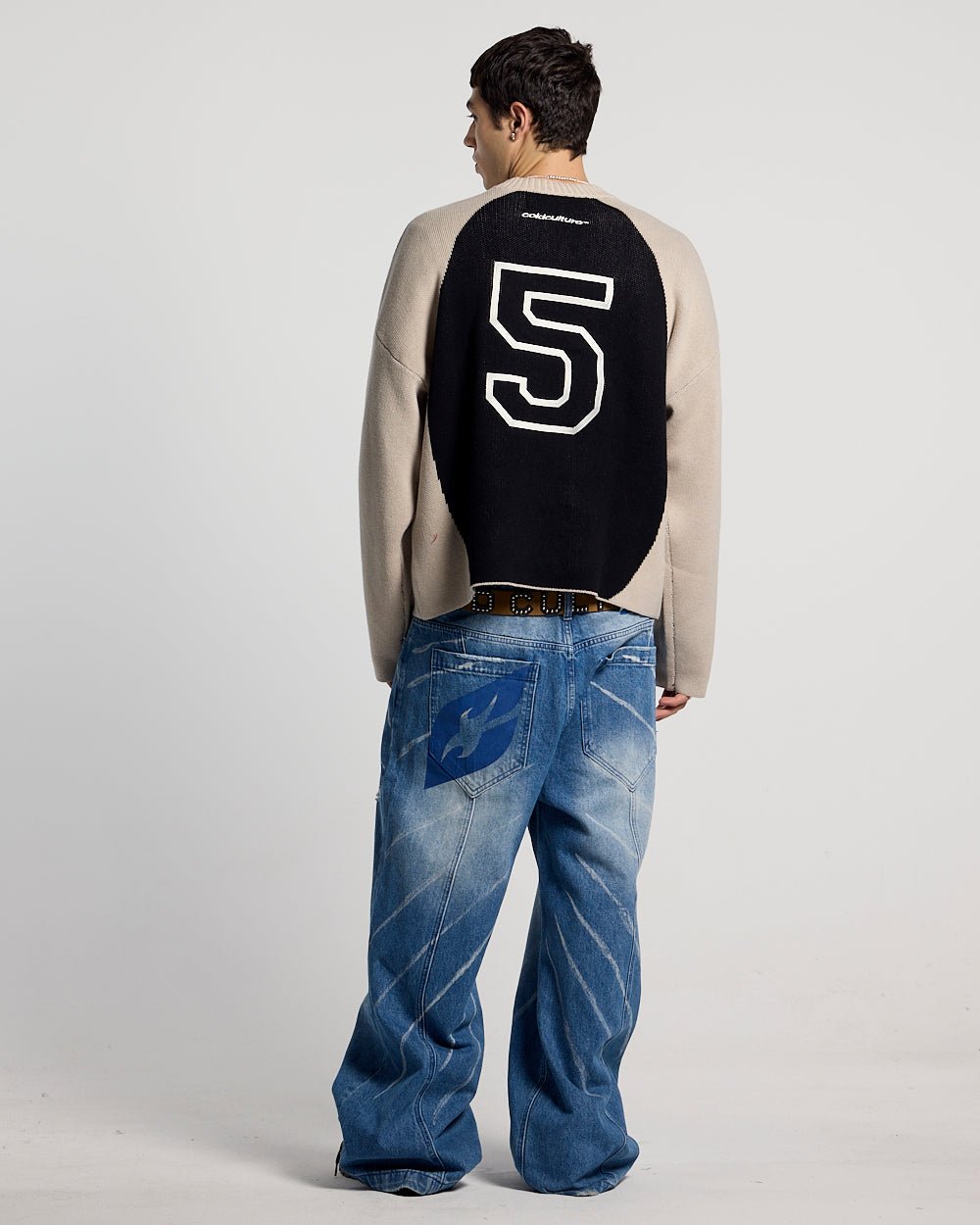 ALPHA KNIT BEIGE & BLACK - Cold Culture #man