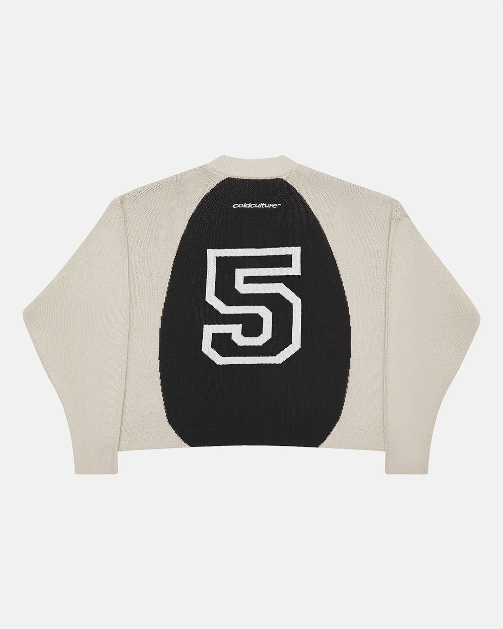 ALPHA KNIT BEIGE & BLACK - Cold Culture #packshot