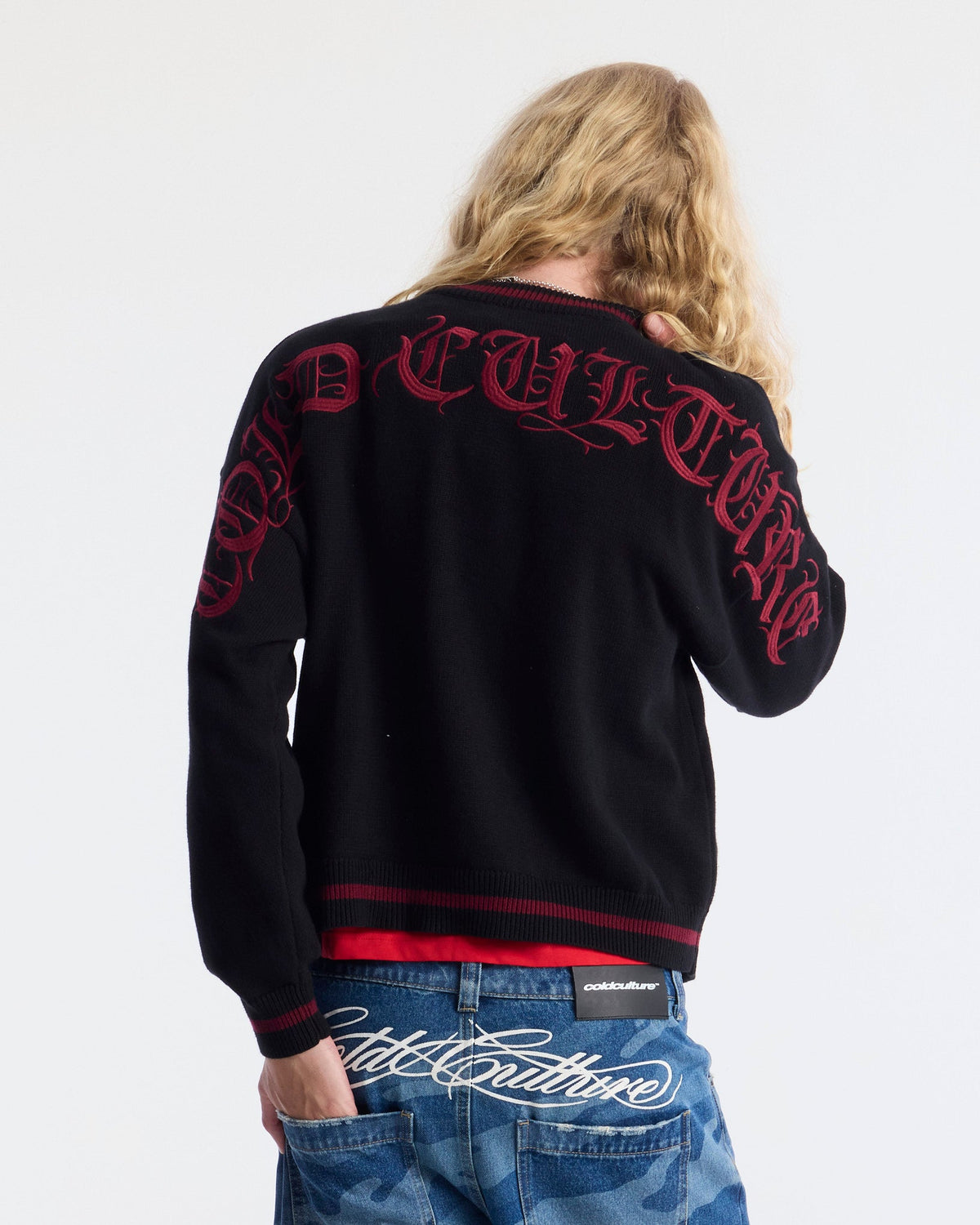 ARCHIVE GOTHIC KNIT BLACK - Cold Culture
