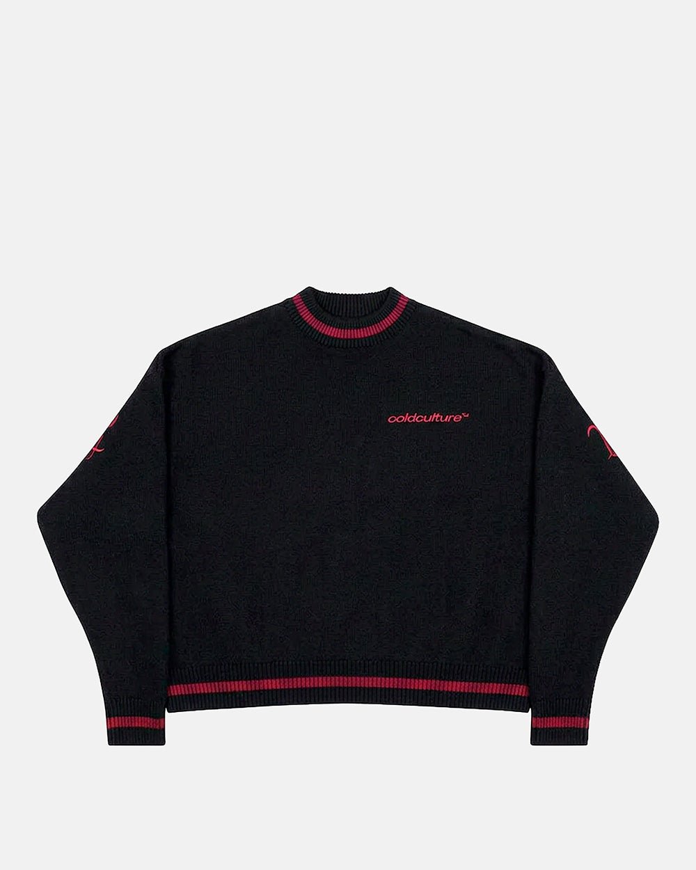 ARCHIVE GOTHIC KNIT BLACK - Cold Culture