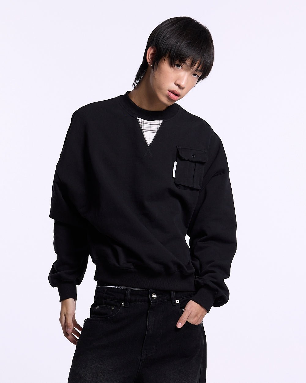 AUTHORITY CREWNECK BLACK - Cold Culture #man