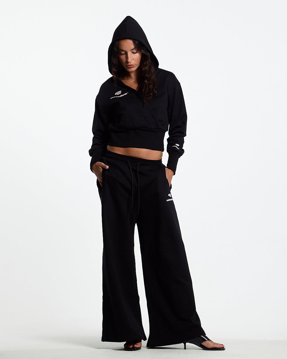 BALLET SWEATPANTS BLACK - Cold Culture #woman