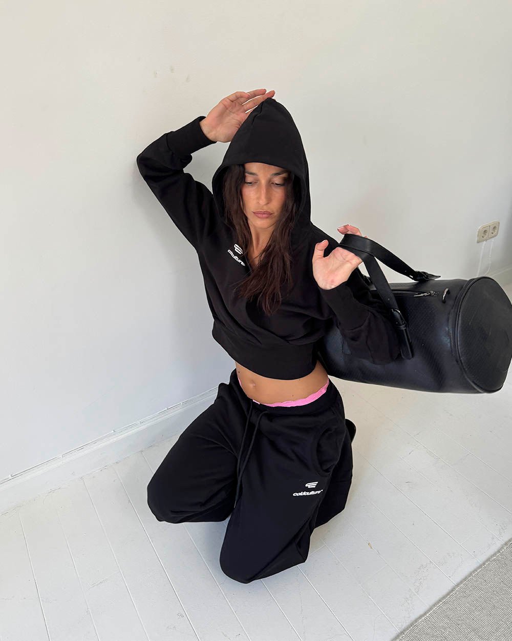 BALLET SWEATPANTS BLACK - Cold Culture #woman