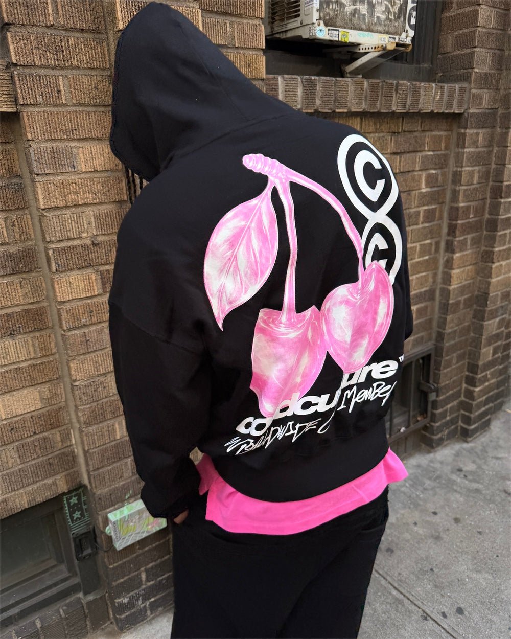 BERRY HOODIE BLACK - Cold Culture