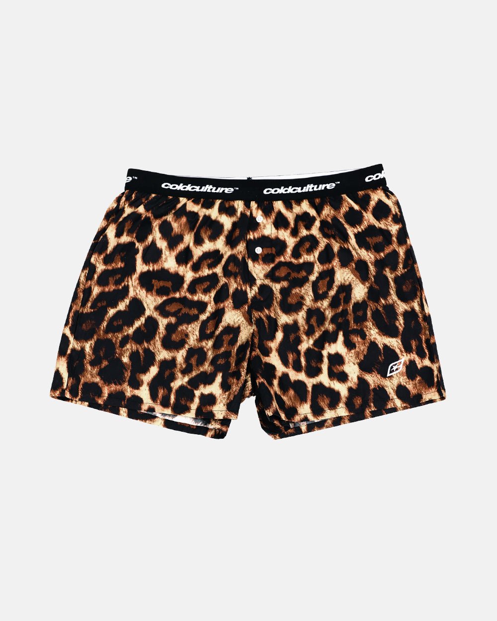 BOXERS WILD PACK CAMO GREEN/LEOPARD - camo and leopard boxers pack, front view - Cold Culture #packshot