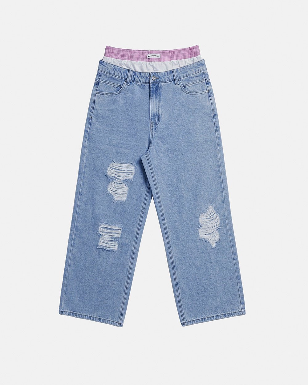 BUD V2 PANTS LIGHT BLUE DENIM - Cold Culture #packshot