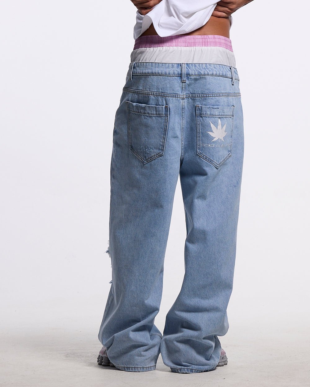 BUD V2 PANTS LIGHT BLUE DENIM - Cold Culture