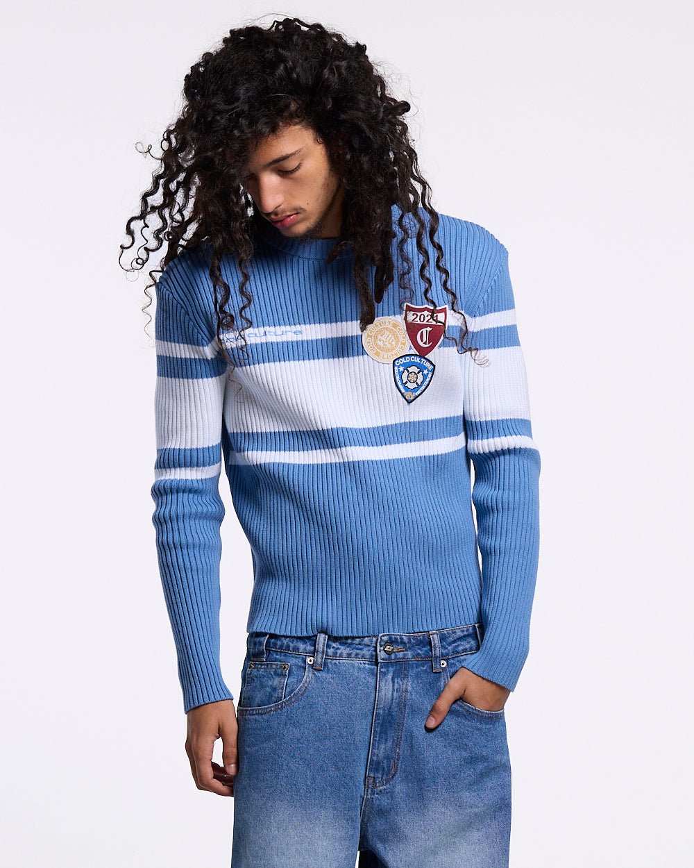 CARTER KNIT BLUE - Cold Culture #man