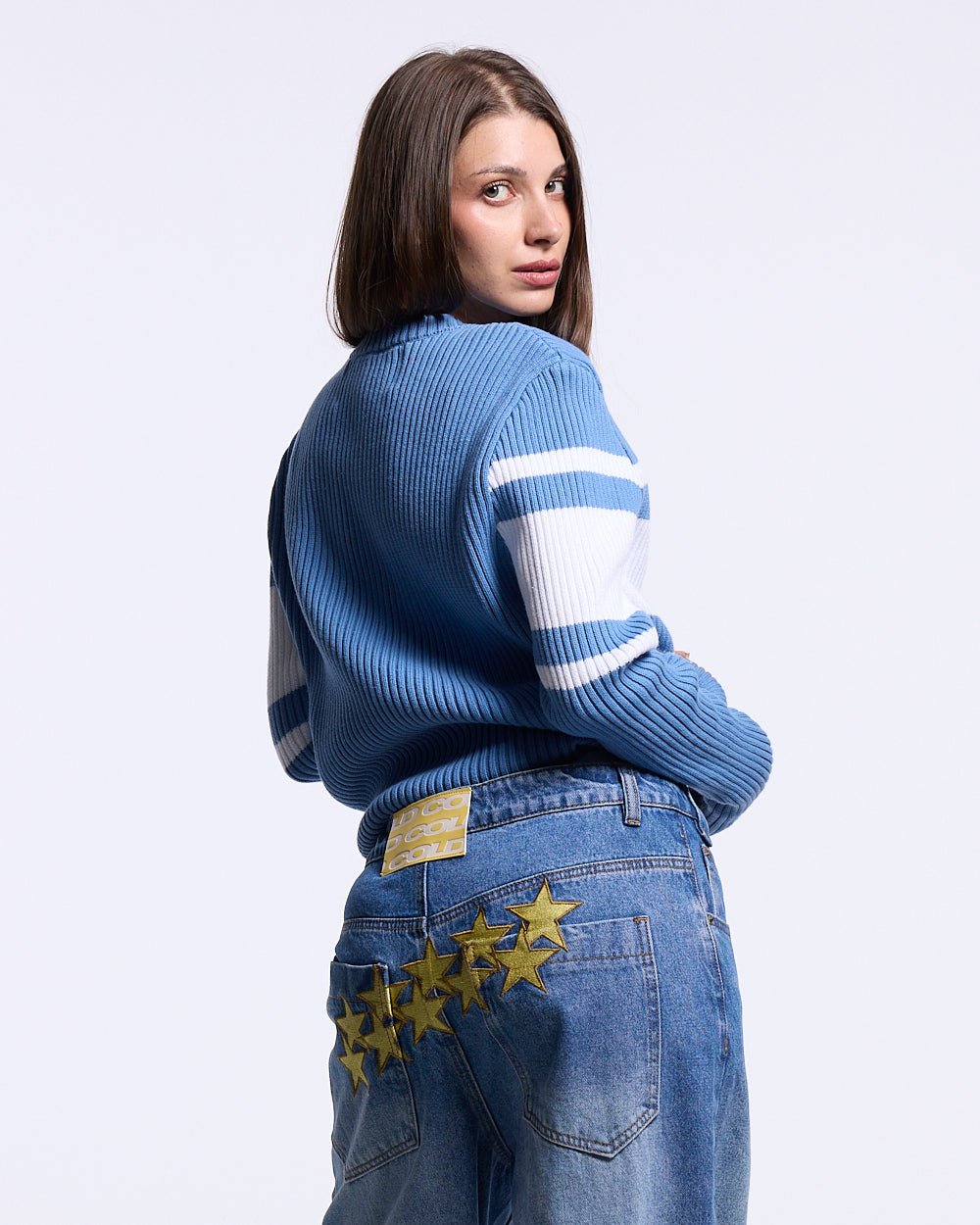 CARTER KNIT BLUE - Cold Culture #woman