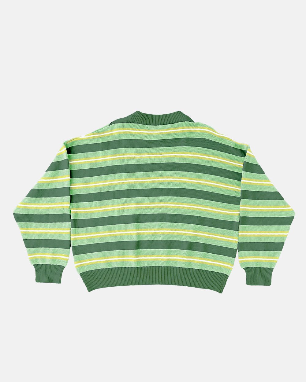 CASINO STRIPES KNIT PALE JADE - COLD CULTURE #packshot