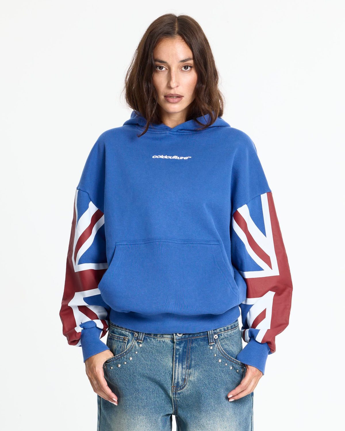 CHEERS HOODIE NAVY - Cold Culture