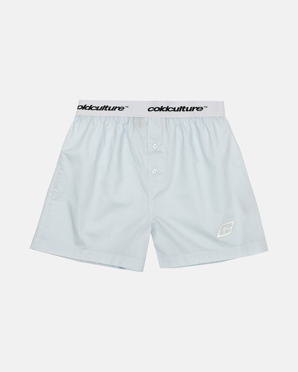 CLASSIC BOXERS PACK BABY BLUE & PINK - baby blue and pink boxers, front view - Cold Culture #packshot