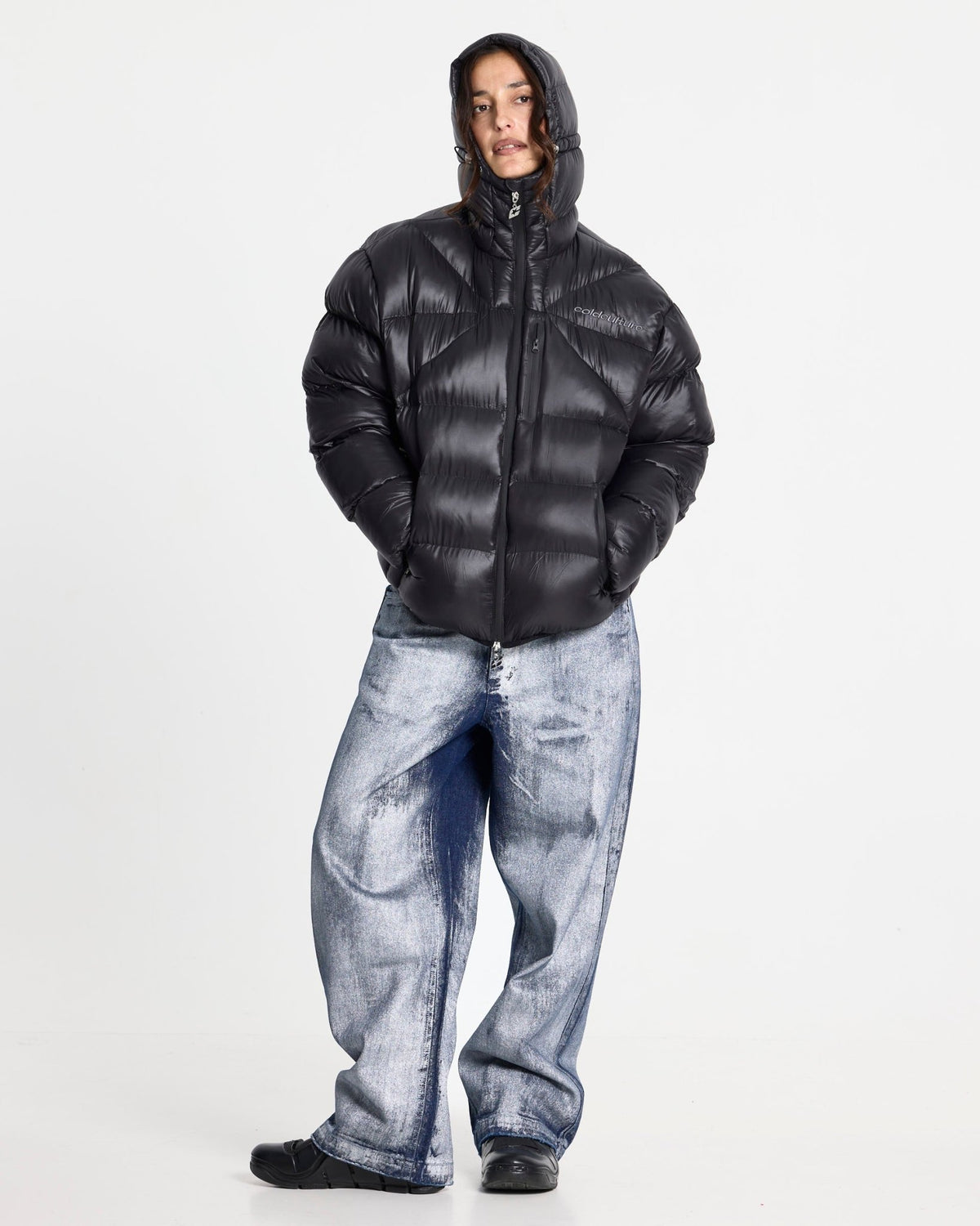 CLOUD ARMOR PUFFER BLACK - Cold Culture