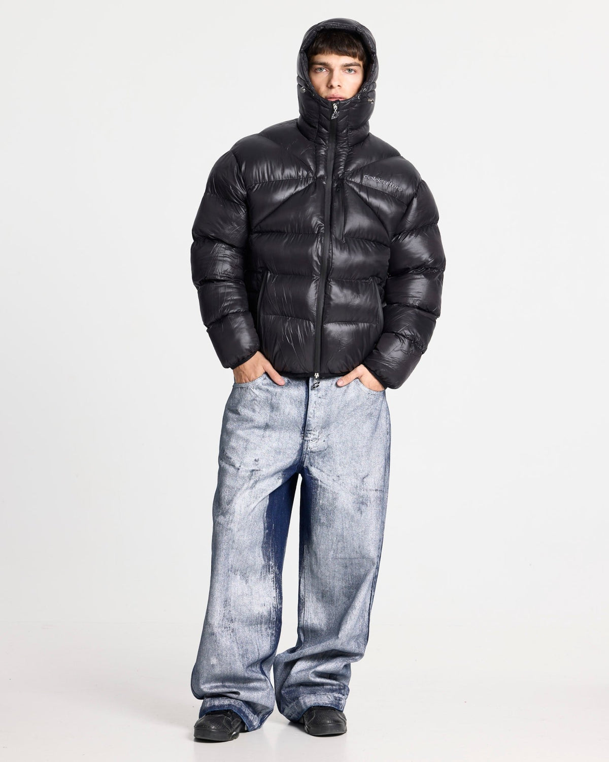 CLOUD ARMOR PUFFER BLACK - Cold Culture