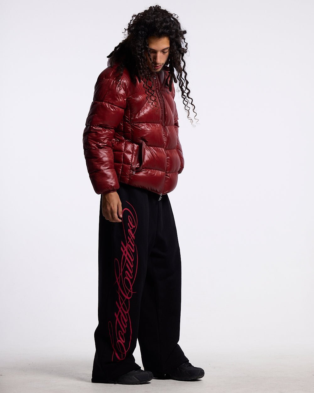 CLOUD ARMOR PUFFER BURGUNDY - Cold Culture